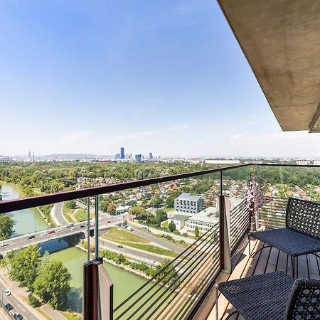 Design Apartment With Amazing View Over Wien Eksteriør billede