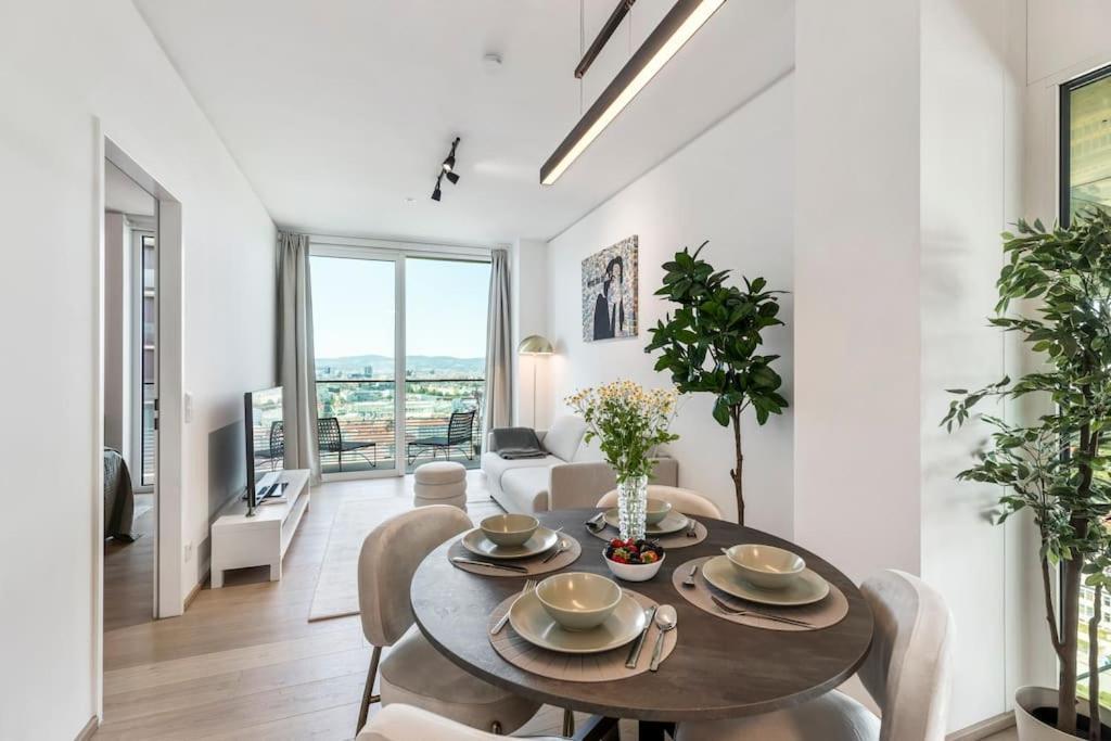 Design Apartment With Amazing View Over Wien Eksteriør billede
