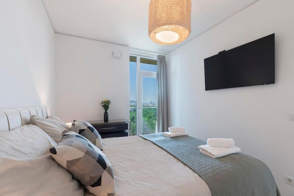 Design Apartment With Amazing View Over Wien Eksteriør billede